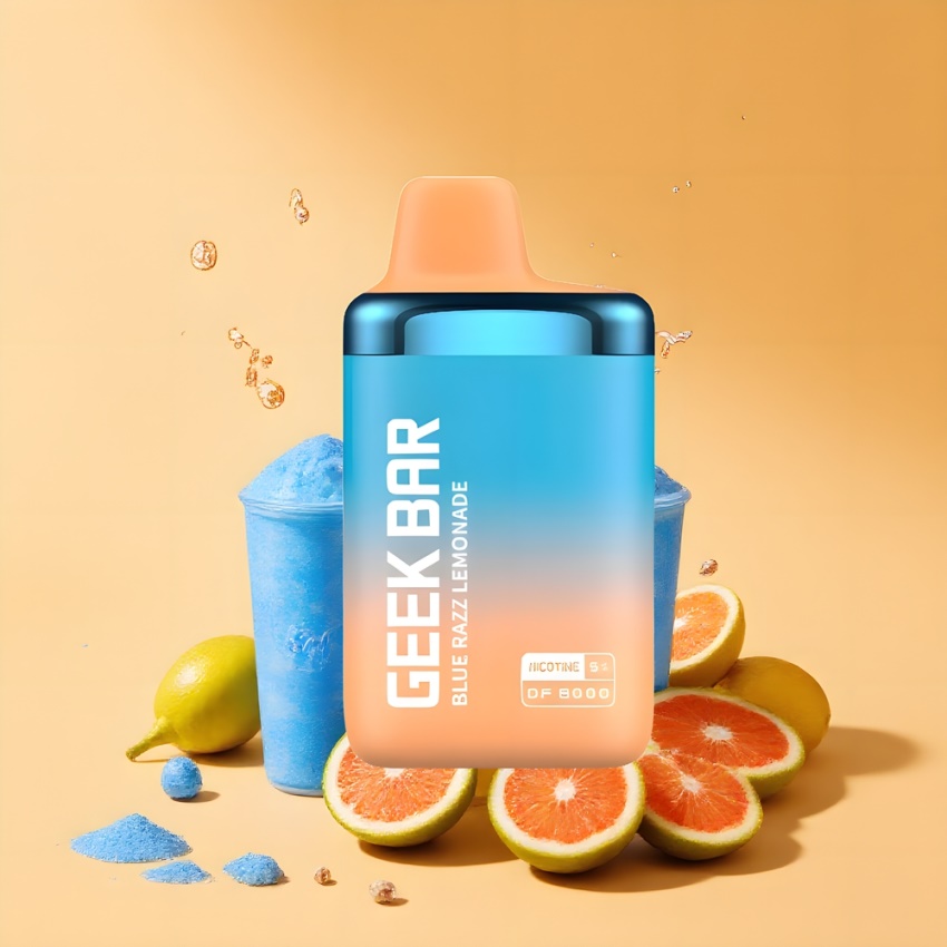 GEEK BAR DF8000 8000 Puffs magyar nagykereskedés Kék Málna Limonádé 14mL