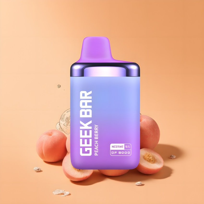 GEEK BAR DF8000 Magyar Nagykereskedés Őszibarack-Bogyó 14mL Dual Mesh