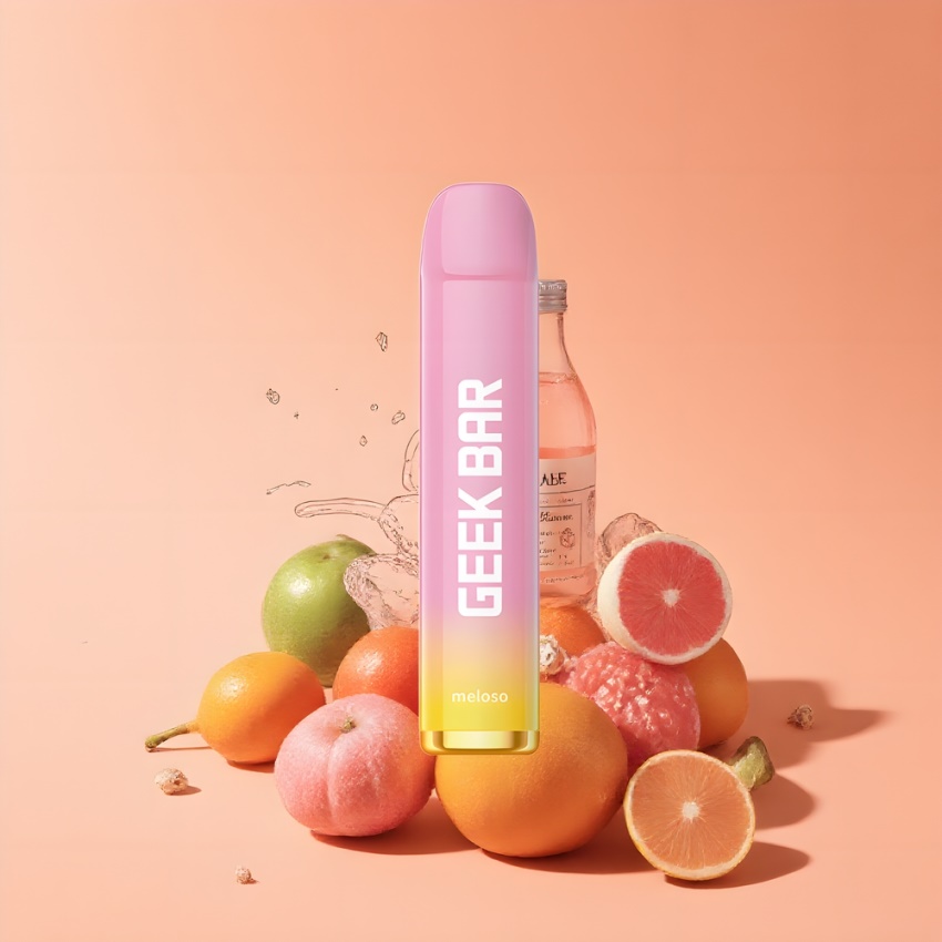 GEEK BAR Meloso 600 Puffs 550mAh magyar nagykereskedés Rózsaszín Limonádé