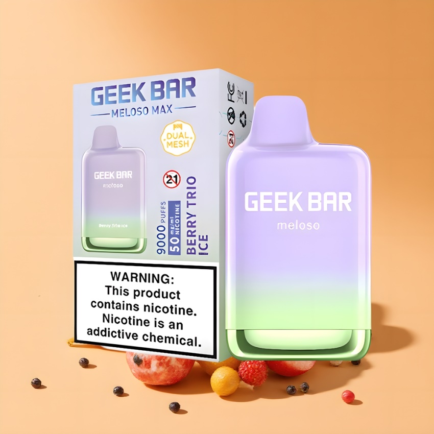 GEEK BAR Meloso Max 9000 Puffs magyar nagykereskedés Bogyós Trió Lce 14ml
