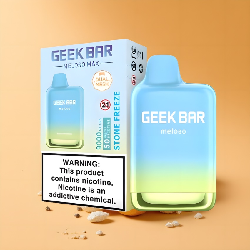 GEEK BAR Meloso Max 9000 Puffs magyar nagykereskedés Kőfagy USB Type-C