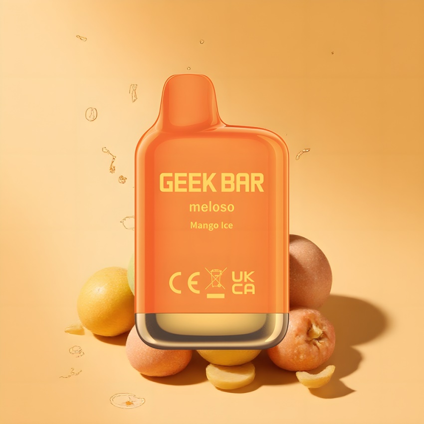 GEEK BAR Meloso Mini 600 Puffs Auto Draw magyar nagykereskedés Mango Jég