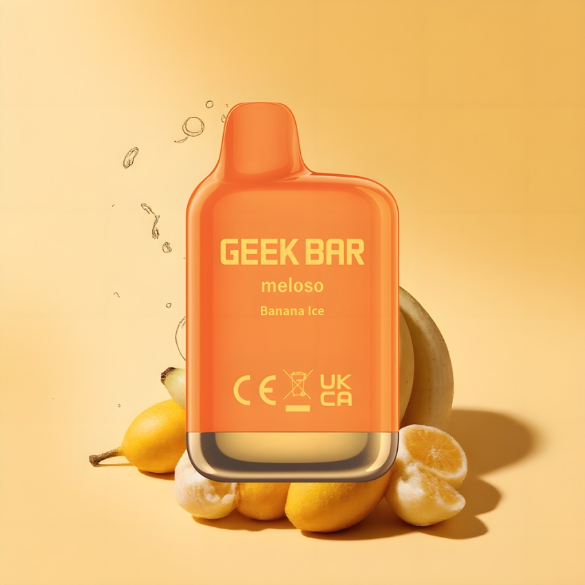 GEEK BAR Meloso Mini 600 Puffs magyar nagykereskedés Banán Jég Duális Mesh