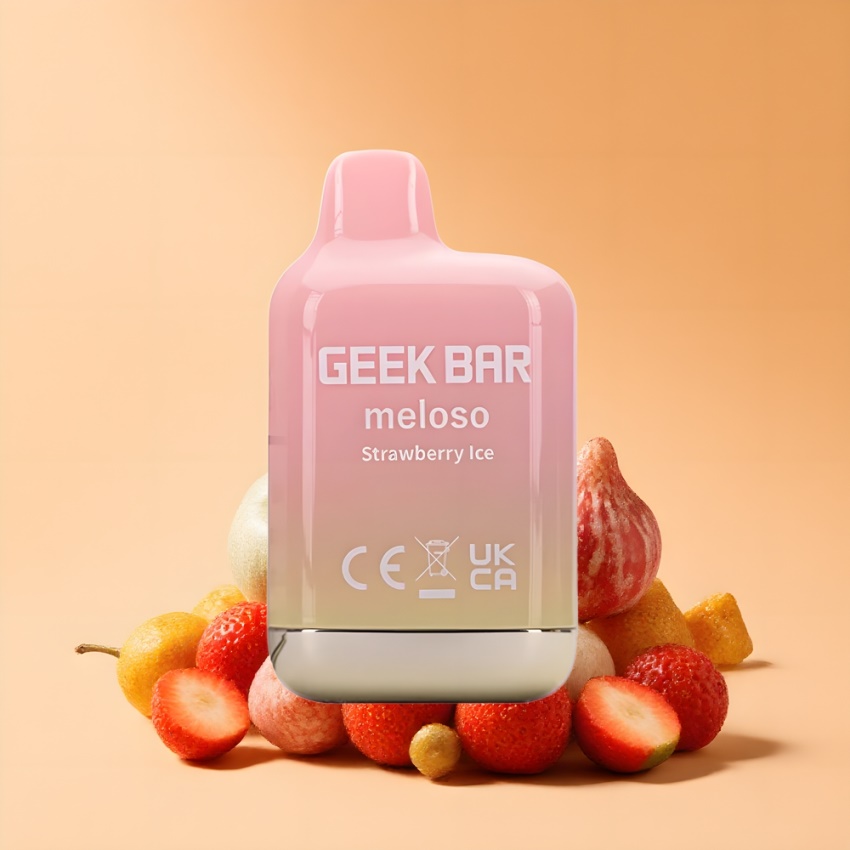 GEEK BAR Meloso Mini 600 Puffs magyar nagykereskedés eperjég 550mAh