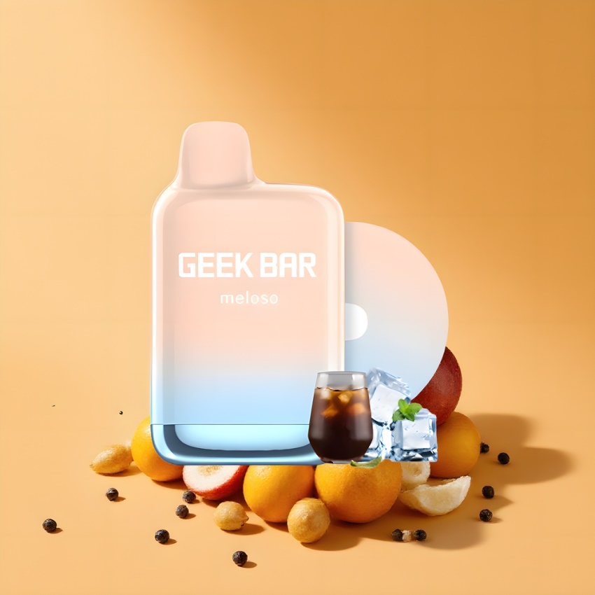 GEEK BAR Meloso Pro 4000 Puffs Eldobható Vape Kóla Jég magyar nagykereskedés Dual-Mesh