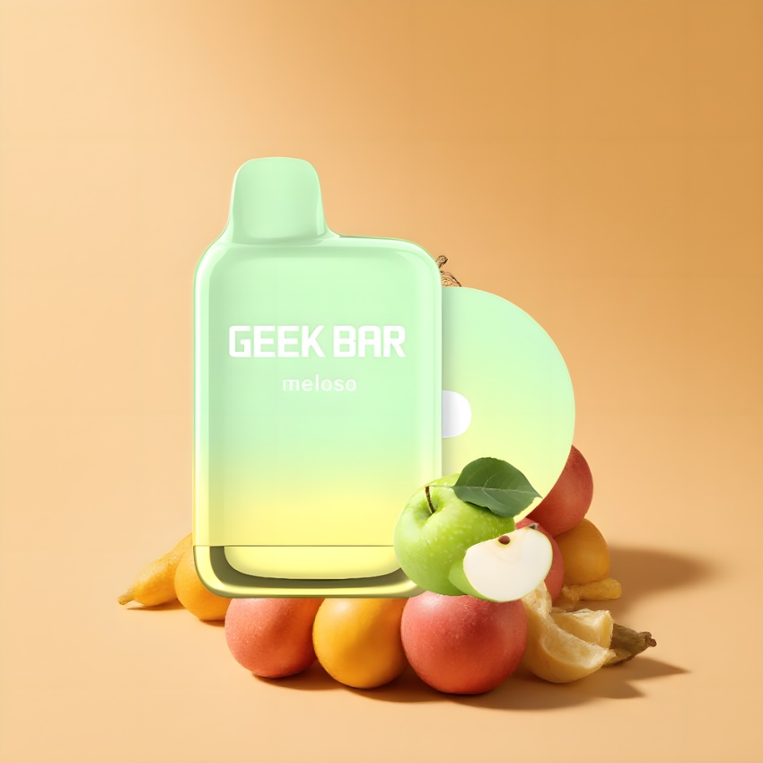 GEEK BAR Meloso Pro 4000 Puffs Kettős Alma Dual-Mesh magyar nagykereskedés