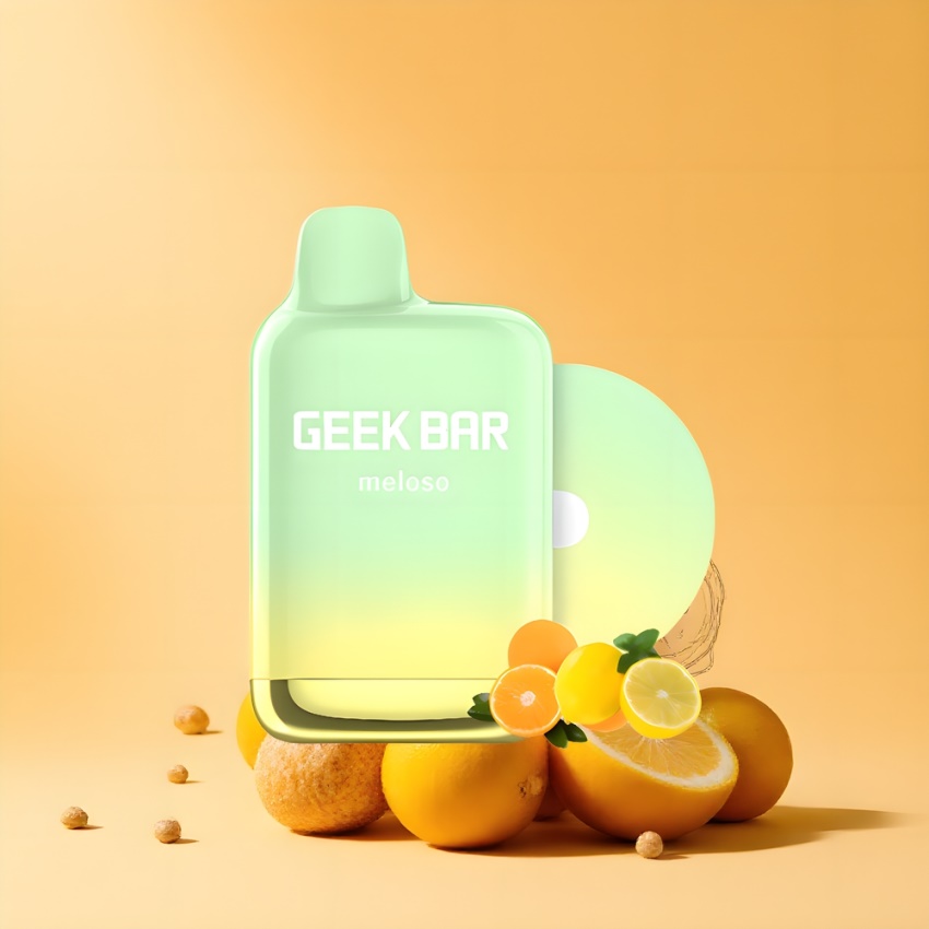 GEEK BAR Meloso Pro 4000 Puffs Narancs Citrom magyar nagykereskedés Dual-Mesh