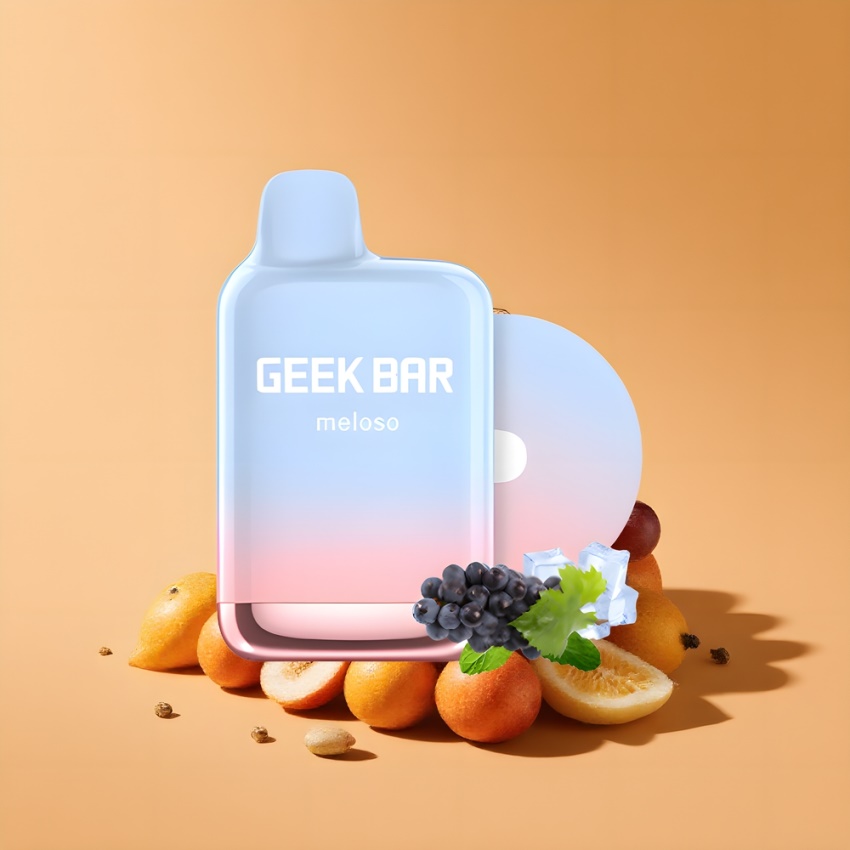 GEEK BAR Meloso Pro 4000 Puffs magyar nagykereskedés 12ml Ízesített Jég Szőlő
