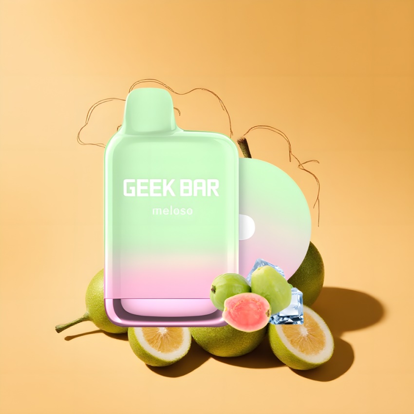 GEEK BAR Meloso Pro 4000 Puffs magyar nagykereskedés Guava Jég Dual-Mesh