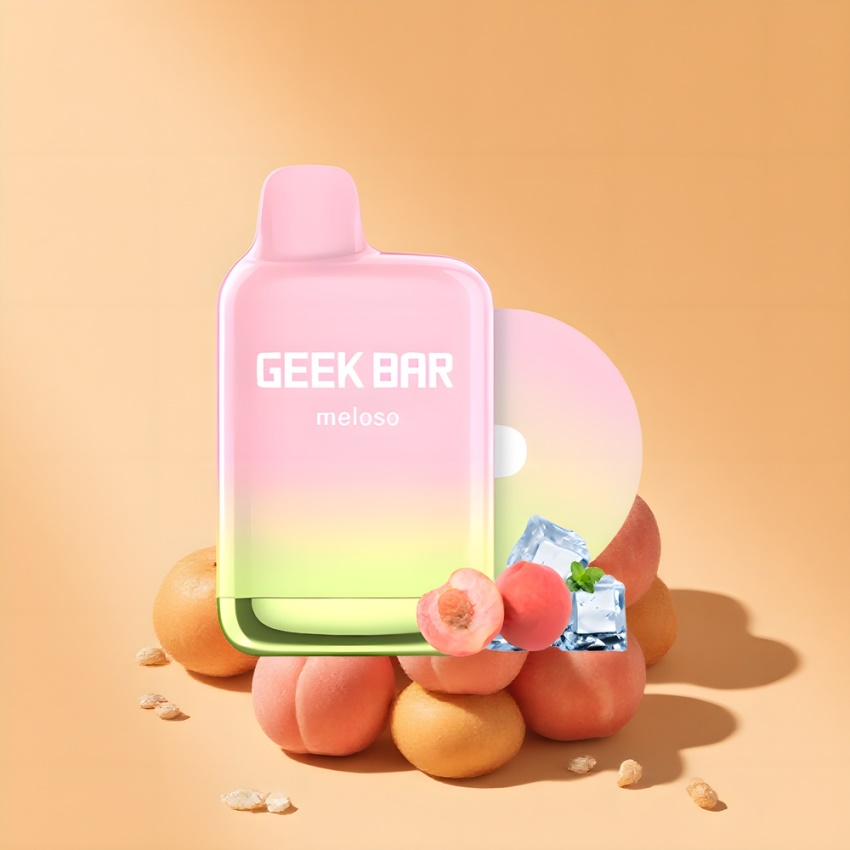 GEEK BAR Meloso Pro 4000 Puffs magyar nagykereskedés Őszibarack Íz Dual-Mesh