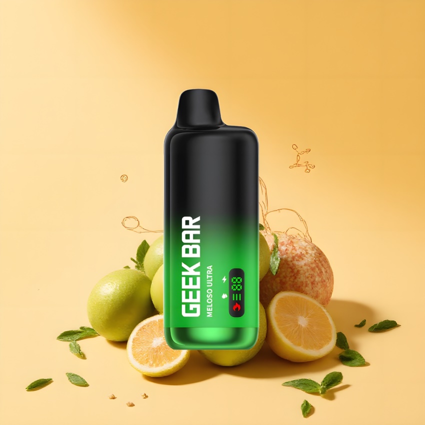 GEEK BAR Meloso Ultra 10000 Puffs Citrom Borsmenta magyar nagykereskedés Dual Mesh
