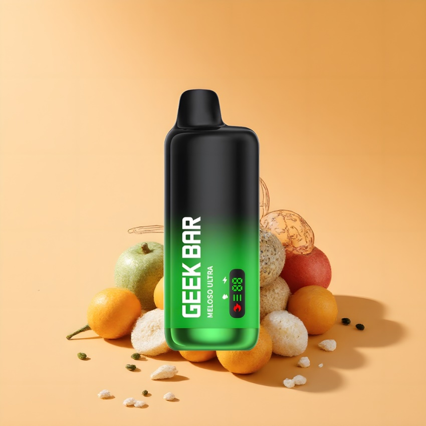 GEEK BAR Meloso Ultra 10000 Puffs magyar nagykereskedés Kétmeszes Képernyő Kavics Fagy