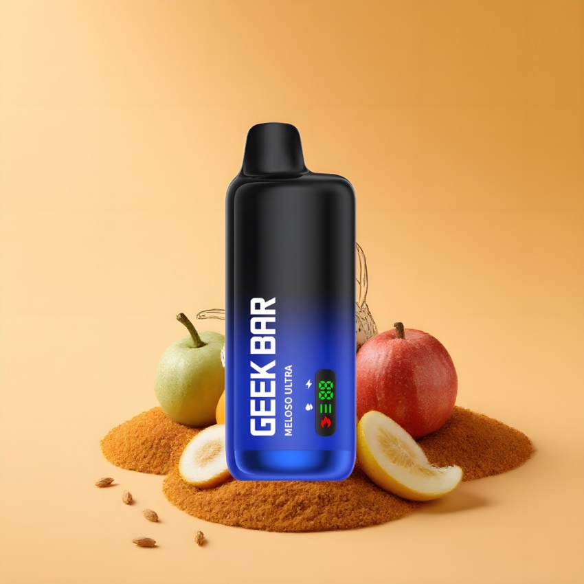GEEK BAR Meloso Ultra 10000 Puffs magyar nagykereskedés Krém Dohány Dual Mesh