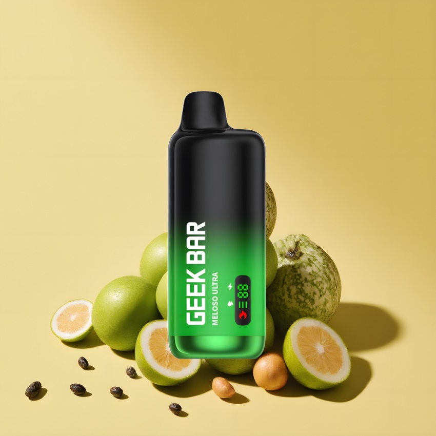 GEEK BAR Meloso Ultra 10000 Puffs magyar nagykereskedés Zöld Tea Dual Mesh