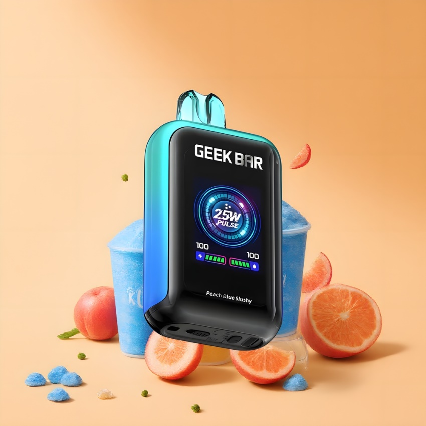GEEK BAR Skyview 25000 Puffs magyar nagykereskedés 18W, Barackkék Jégkása