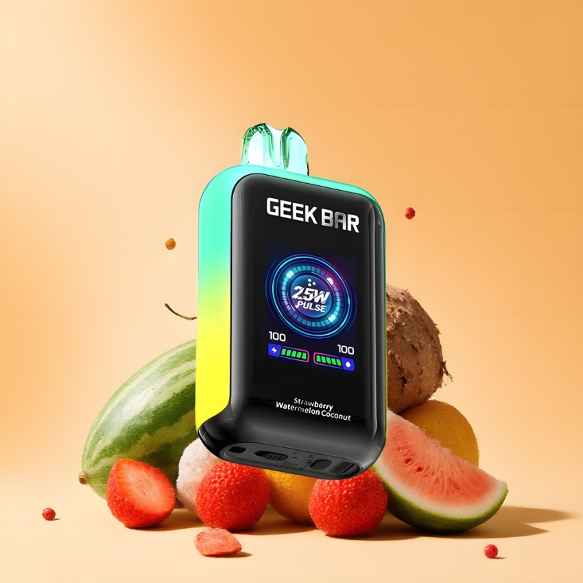 GEEK BAR Skyview 25000 Puffs magyar nagykereskedés Eper Dinnye Kókusz Dual Mesh Coil