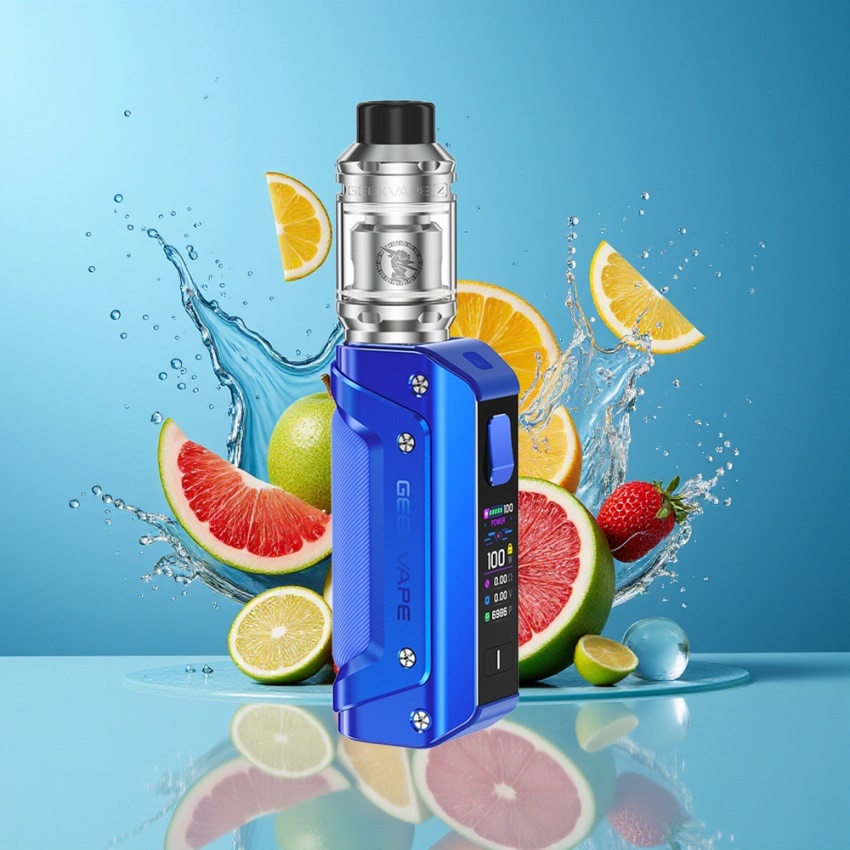 GeekVape Aegis Solo 3 Kit Kék (IP68, 100W, magyar nagykereskedés)