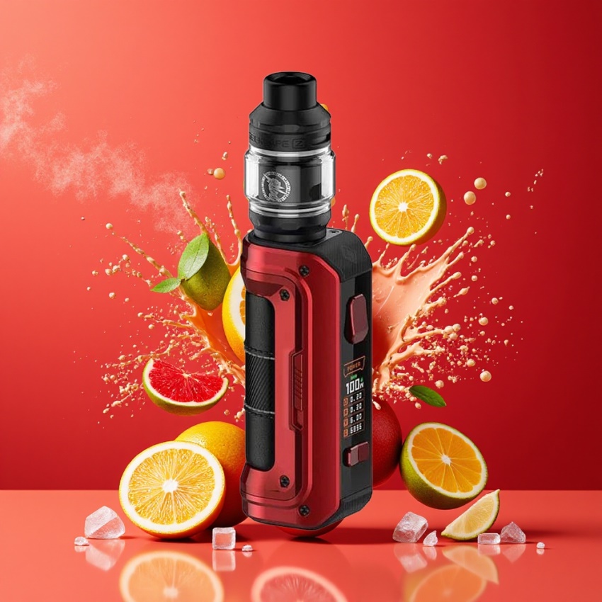GeekVape Max100 (Aegis Max 2) 100W Kit Vörös magyar nagykereskedés 5.5ml