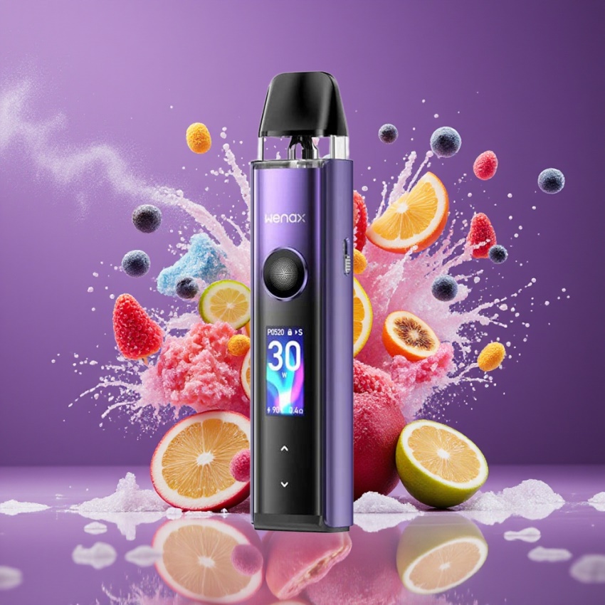 GeekVape Wenax Q Pro Pod Kit magyar nagykereskedés 30W Lila Fény