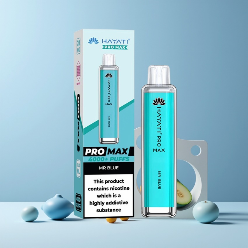 Hayati Pro Max 4000 Púf magyar nagykereskedés Kék 5% Nikotin