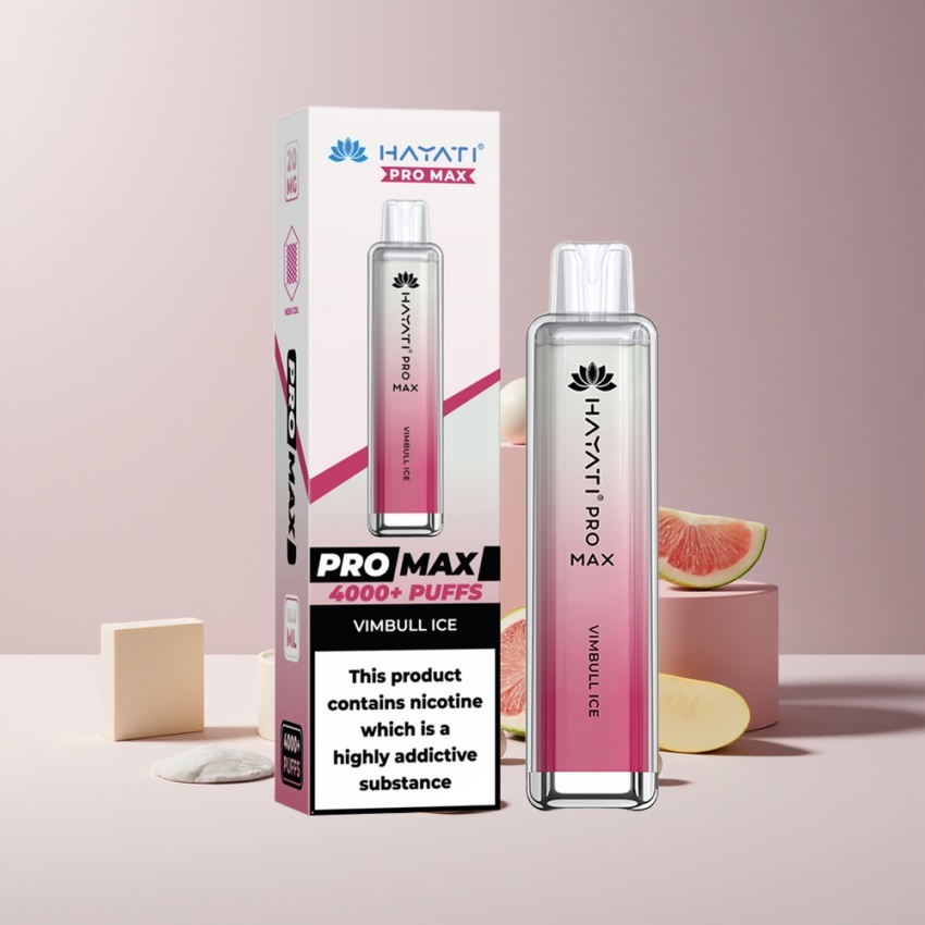 Hayati Pro Max 4000 Puffs Dohányzásmentes Vape Vimbull Jég magyar nagykereskedés 1400mAh