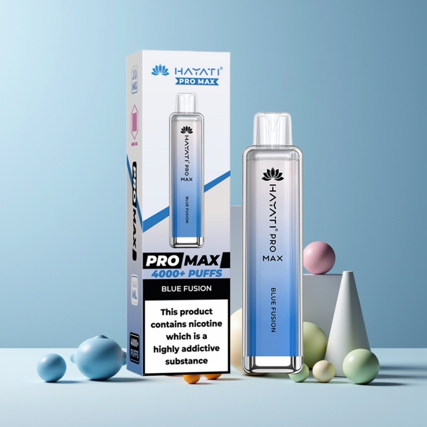 Hayati Pro Max 4000 Puffs Eldobható Vape Kék Ötvözet 1400mAh magyar nagykereskedés
