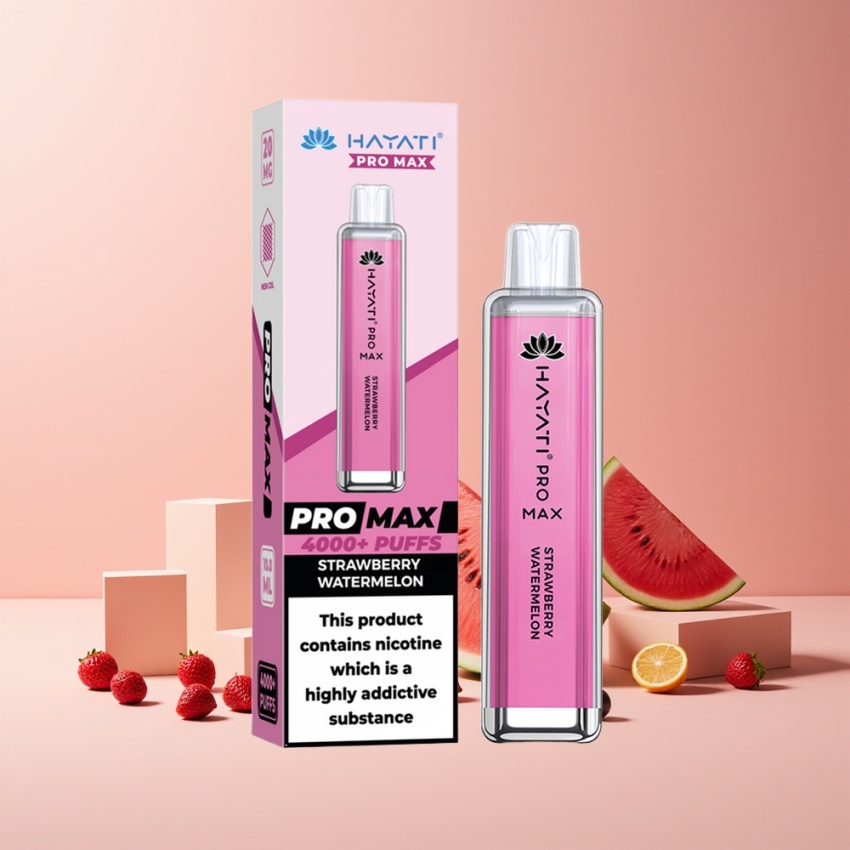 Hayati Pro Max 4000 Puffs Epevíz Sárgadinnye magyar nagykereskedés 1400mAh