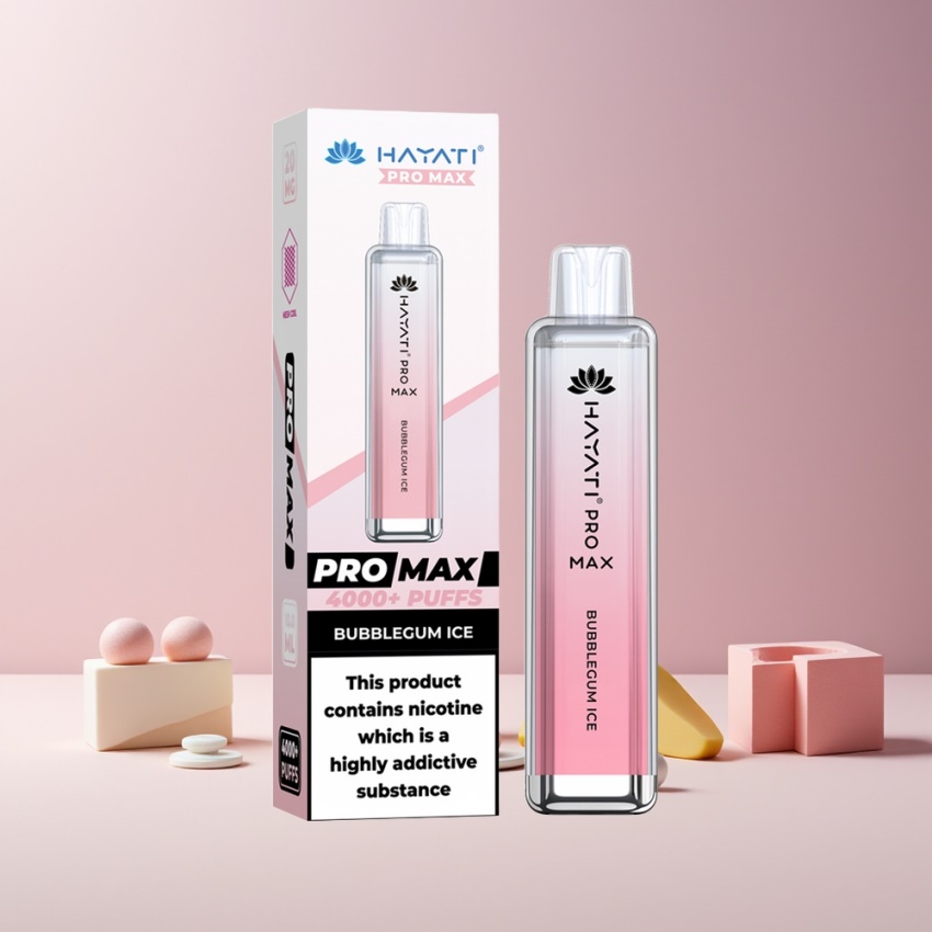 Hayati Pro Max 4000 Puffs magyar nagykereskedés Buborékrágó Jég 5% Nikotin