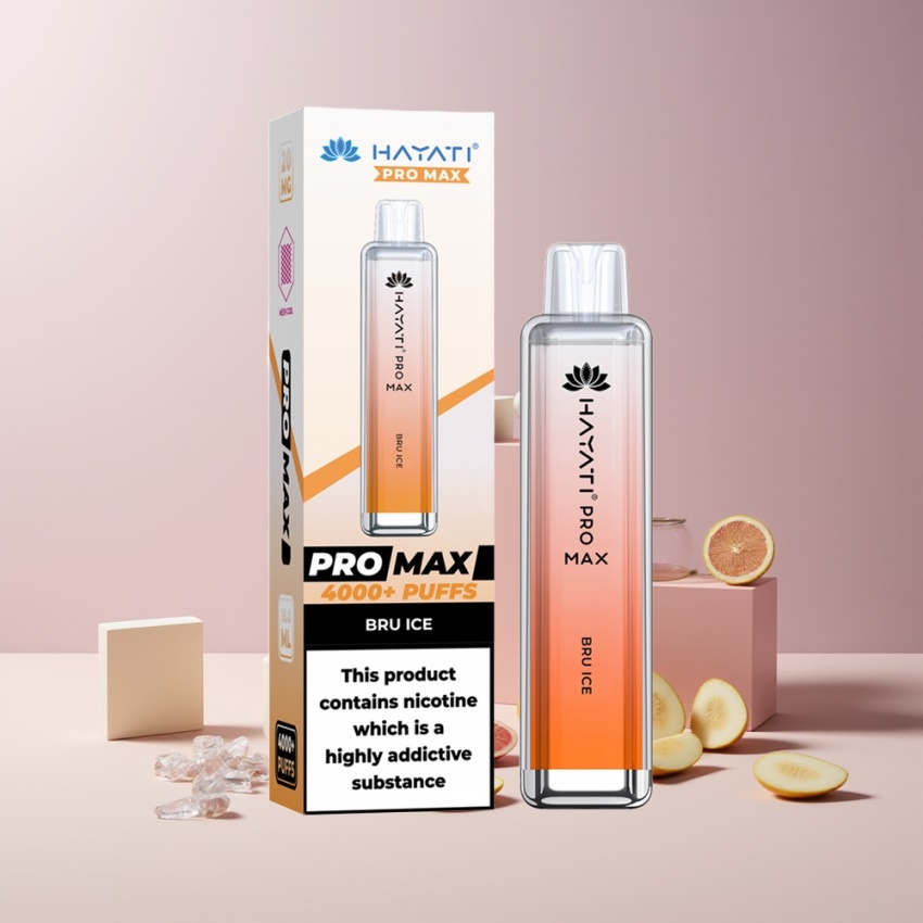Hayati Pro Max 4000 Puffs magyar nagykereskedés Jégkristály 1400mAh