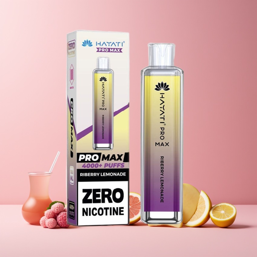 Hayati Pro Max 4000 Puffs magyar nagykereskedés Ribizke Limonád 2% Nikotin