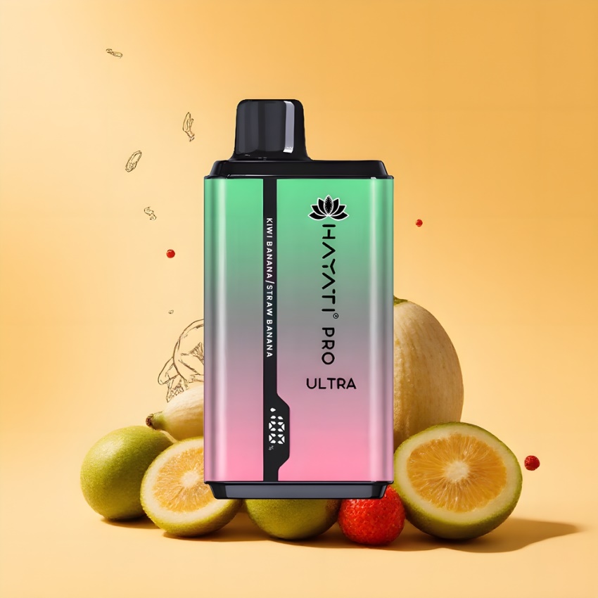 Hayati Pro Ultra 15000 Puffs magyar nagykereskedés Eper Banán Kiwi Banán