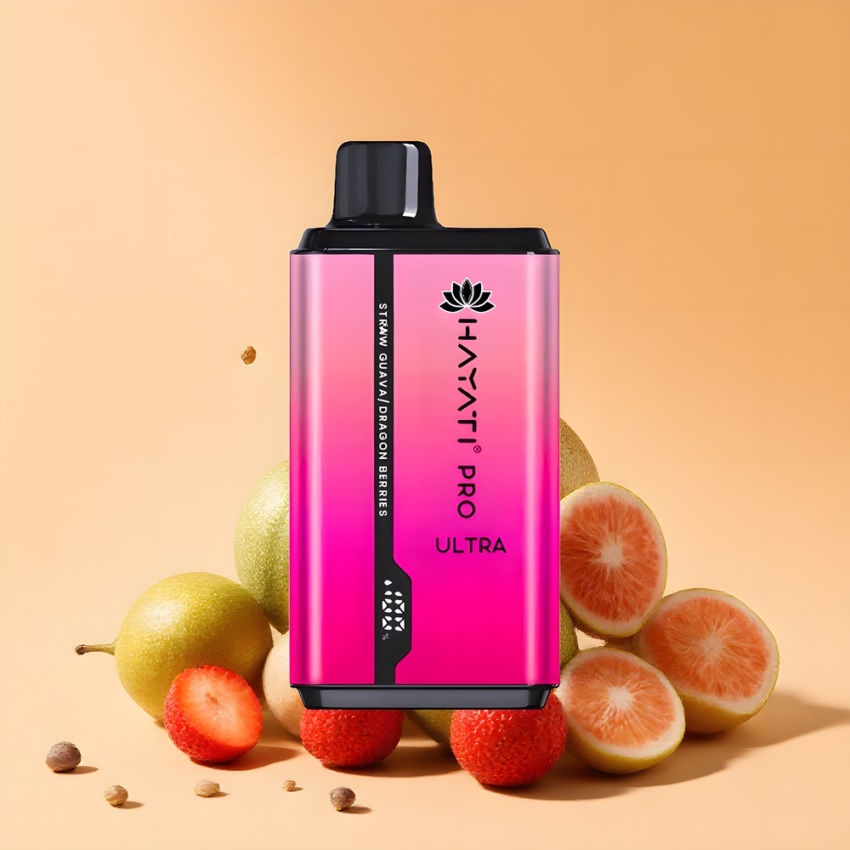 Hayati Pro Ultra 15000 Puffs magyar nagykereskedés Eper Guava Sárkánybogyó