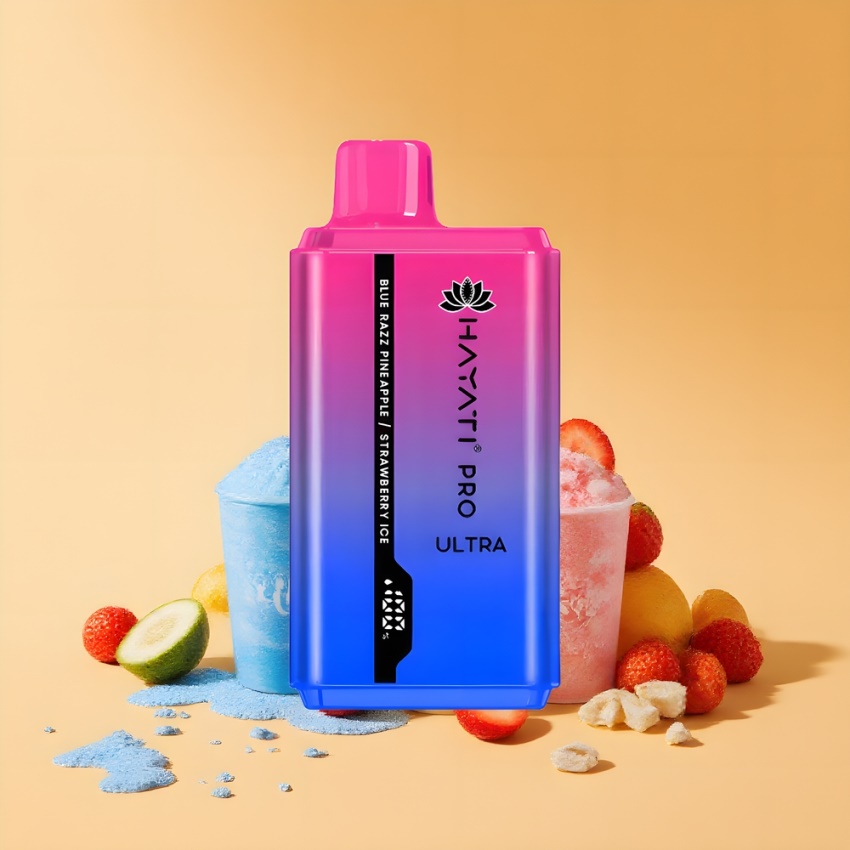 Hayati Pro Ultra 15000 Puffs magyar nagykereskedés Kék Málna Ananász Eper Jég