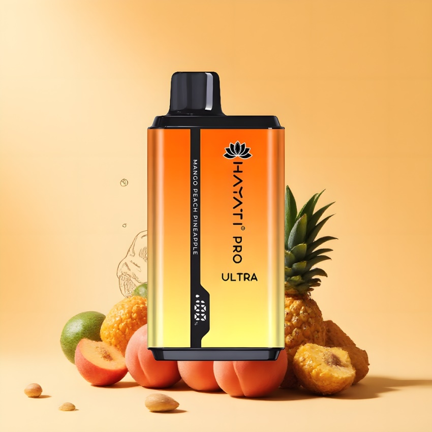Hayati Pro Ultra 15000 Puffs magyar nagykereskedés Mango Őszibarack Ananász