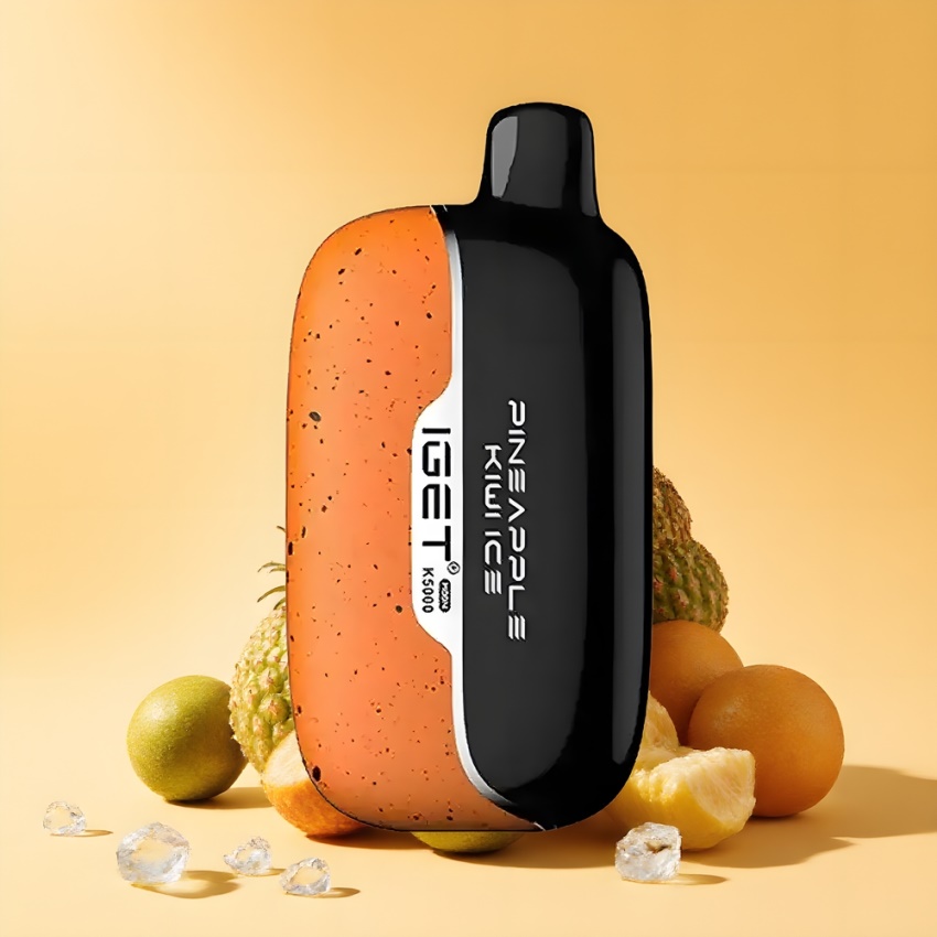 IGET Hold K5000 Puffs (PC) magyar nagykereskedés Ananász-Kivi Jég Disposable Vape