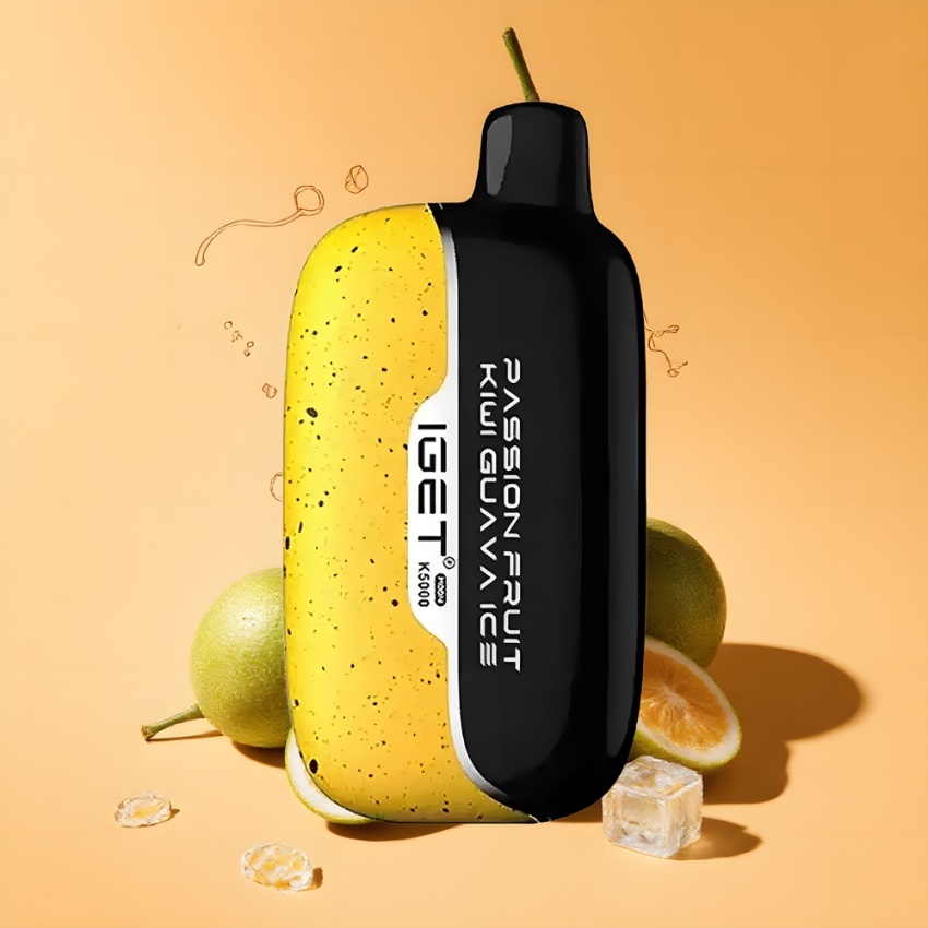 IGET Hold K5000 Puffs PC magyar nagykereskedés Szenvedélygyümölcs Kivi Guava Jég
