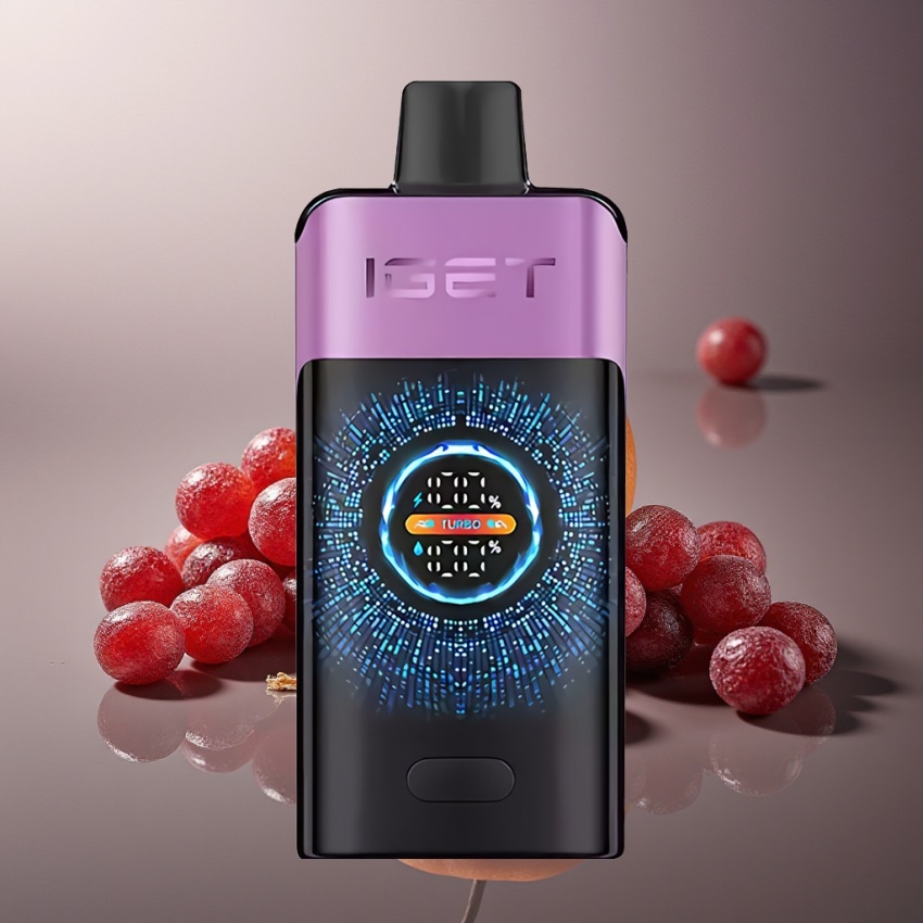 IGET ONE 12000 Puffs Eldobható E-cigaretta Chupa Chups Szőlő magyar nagykereskedés
