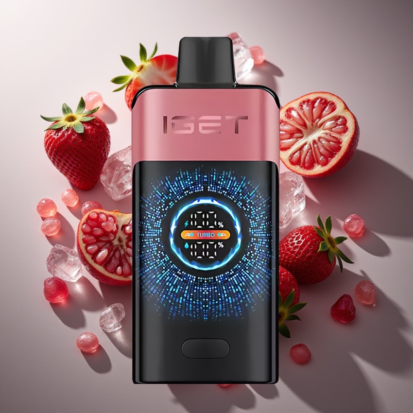 IGET ONE 12000 Puffs Eldobható E-cigaretta Eper Gránátalma Jég magyar nagykereskedés