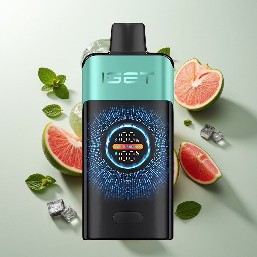 IGET ONE 12000 Puffs Eldobható E-cigaretta Hegyi Tavaszi Menta Jég magyar nagykereskedés