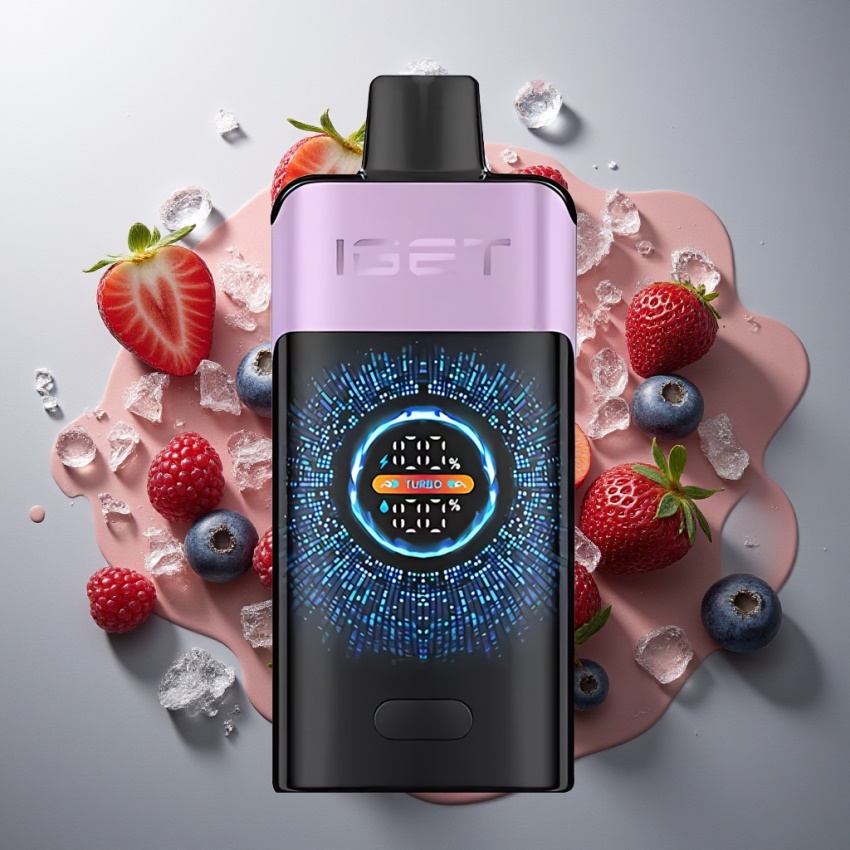IGET ONE 12000 Puffs Eldobható E-cigaretta Vegyesbogyó Jég magyar nagykereskedés