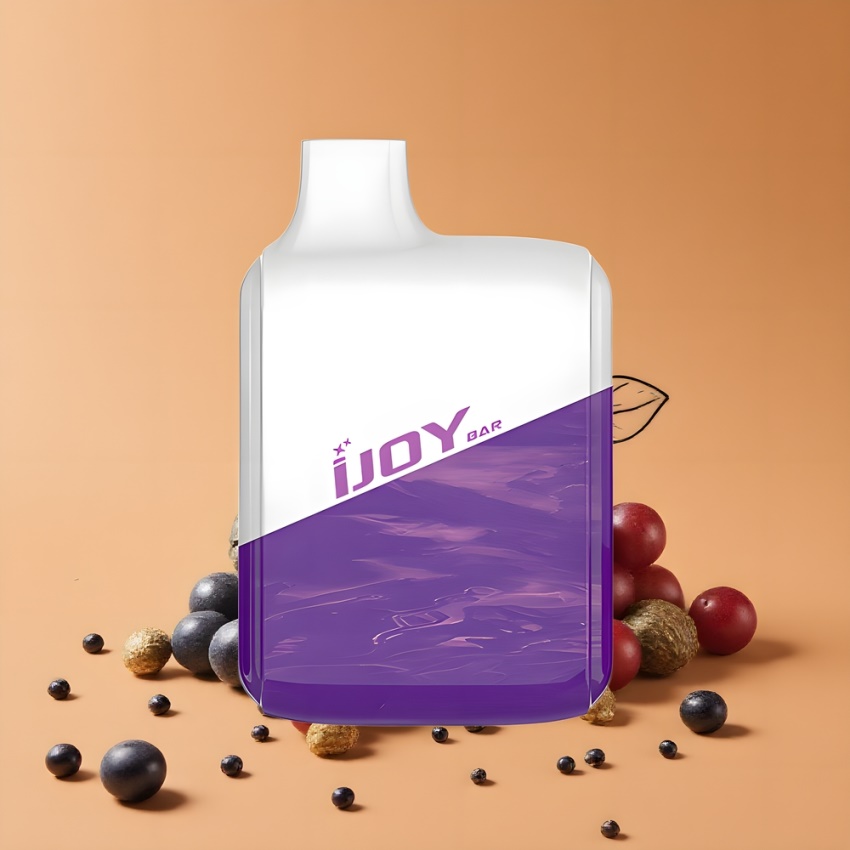 IJOY Bar 1500 Puffs Eldobható Vape Fekte Ribizli Szőlő 50mg magyar nagykereskedés