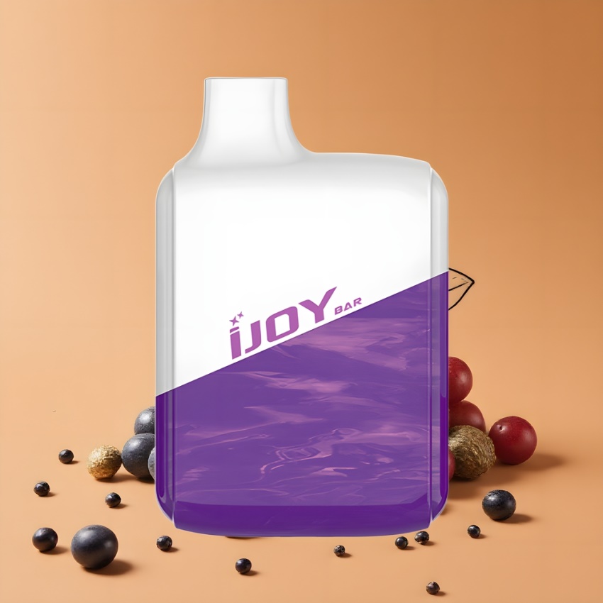 IJOY Bar 1500 Puffs Eldobható Vape Fekte Ribizli Szőlő 50mg magyar nagykereskedés