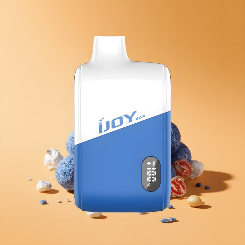 IJOY Bar IC8000 magyar nagykereskedés Kék Málna Jég 18ml