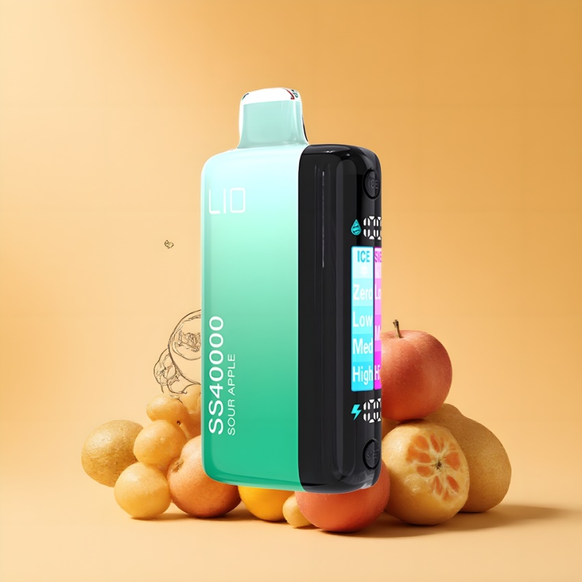 IJOY LIO SS40000 22ML Savanyú Alma magyar nagykereskedés