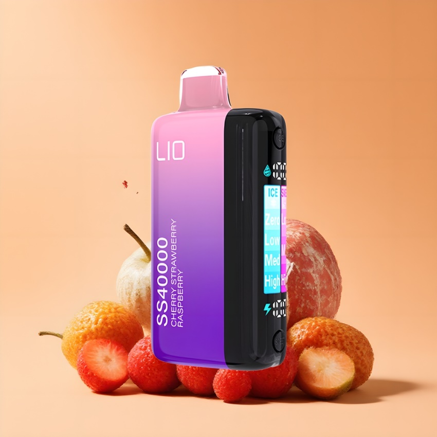IJOY LIO SS40000 Eldobható Vape Cseresznye Eper Málna magyar nagykereskedés 22ML