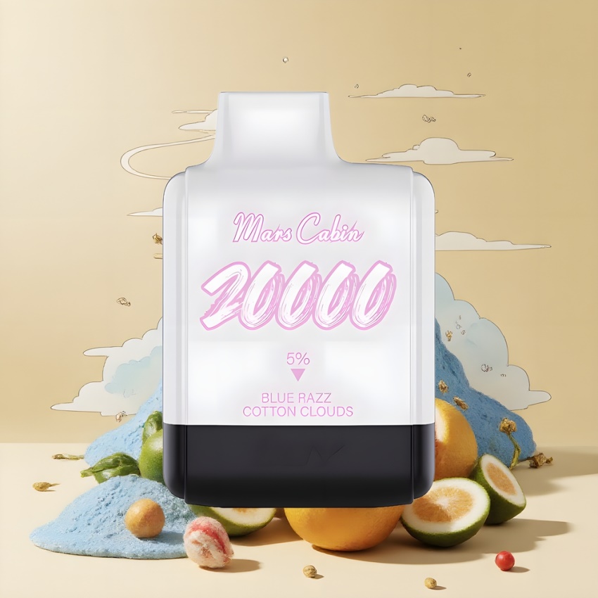 IJOY Mars Cabin 20000 Puffs 20ML magyar nagykereskedés Kék Málna Felhők