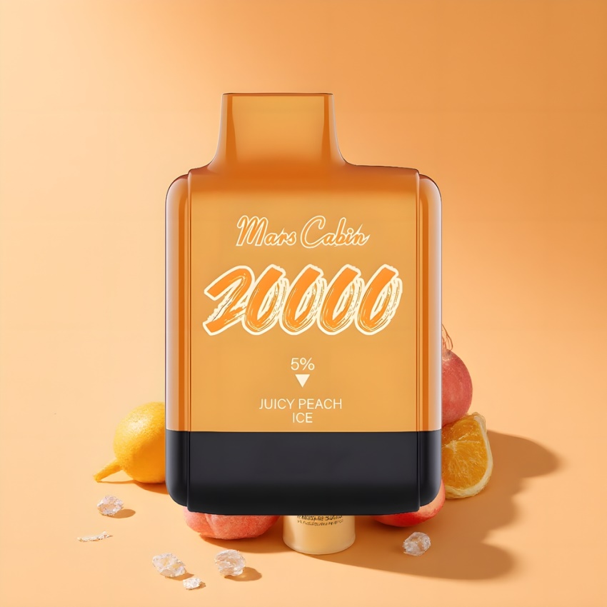 IJOY Mars Cabin 20000 Puffs Disposable Vape Juci Peach Jég magyar nagykereskedés 20ML 850mAh