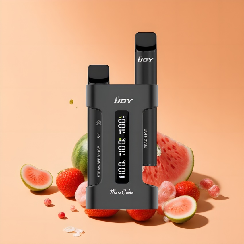 IJOY Mars Cabin 600 Puffs magyar nagykereskedés Fekete Disposable Vape 1000mAh