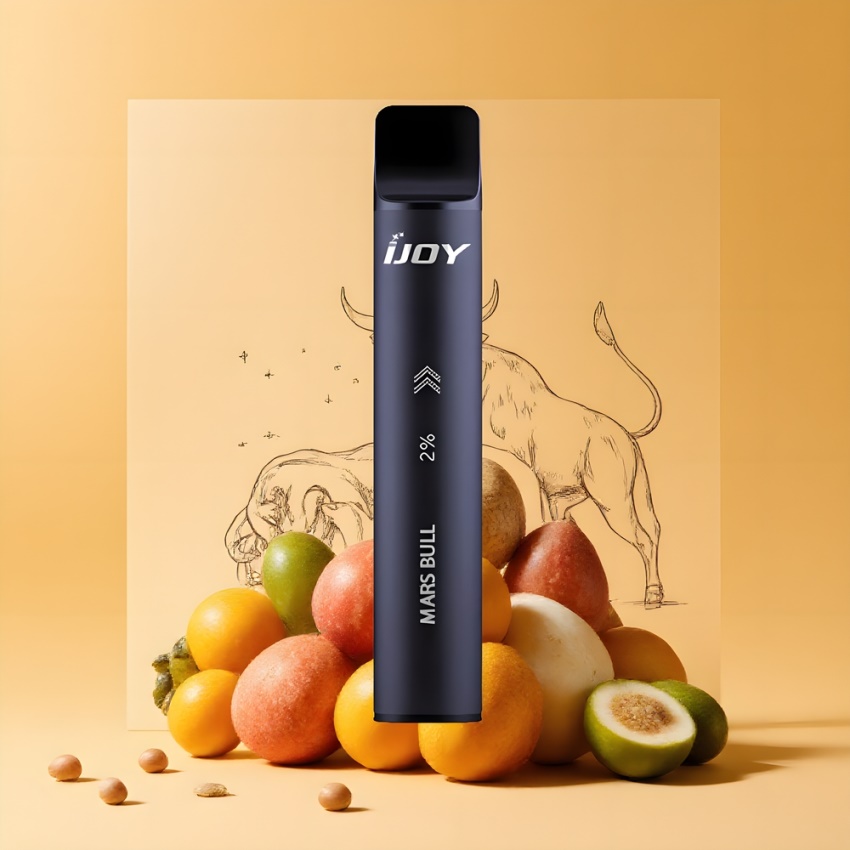 IJOY Mars Cabin 600 Puffs magyar nagykereskedés Fekete Disposable Vape 1000mAh