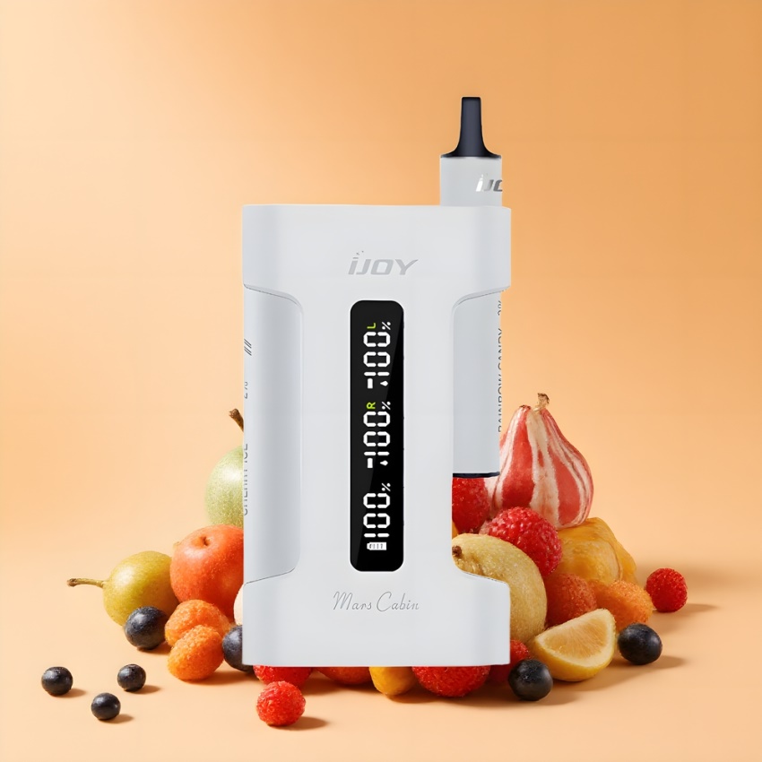 IJOY Mars Cabin 6000 Puffs Disposable Vape magyar nagykereskedés Fehér SUS304